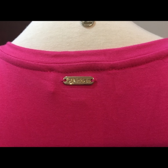 Calvin Klein Pink Maxi Dress ~ Large - Picture 4 of 11